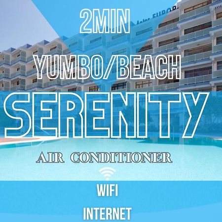 Serenity Yumbo - Europa Appartment 2Min Yumbo - 5Min From Beach - Wifi Free - Air Conditioner - Private Services - Free Welcome Book - Cohote Conserjeria Gran Canaria Плая дел Инглес Екстериор снимка